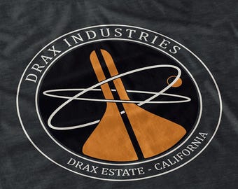 Drax Industries Shirt - Moonraker 70s Movie Inspired Tee