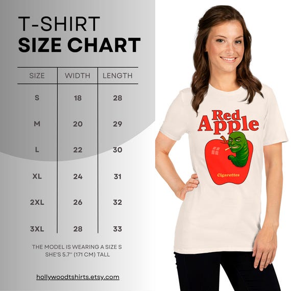 red apple tobacco shirt Red Apple Cigarettes Shirt - Tobacco Brand Movie Inspired Tee