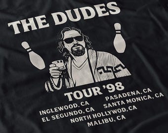 Shirt The Dudes Rock Tour '98 - op cultfilm geïnspireerd parodie-shirt