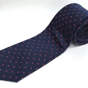 Vintage Necktie - Italian Polyester by Delmani - Designer Tie | Menswear | Neckwear | Formal | Gift for Him | Winter Tie