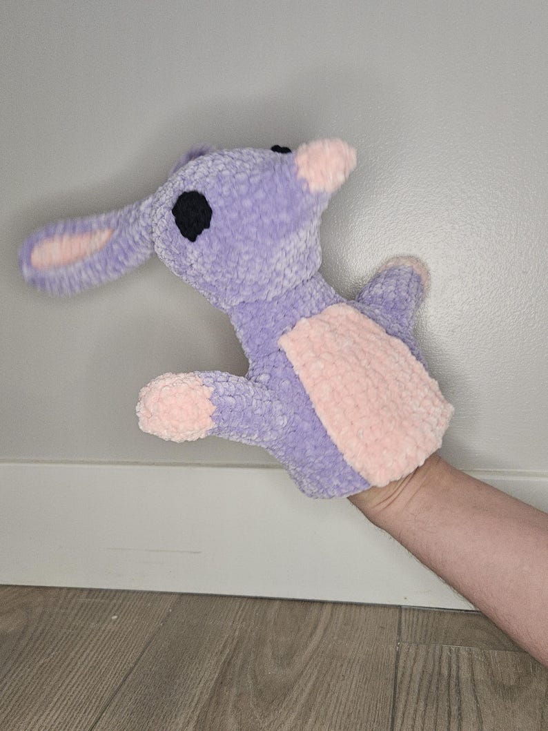 Bob Bilby Crochet Hand Puppet - From Bluey - Etsy