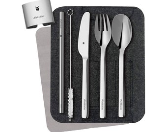 WMF My2Go cutlery set, 8 pieces including engraving