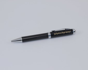 Ballpoint pen with engraving pencil gift