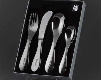 WMF children's cutlery cuddly cutlery including engraving