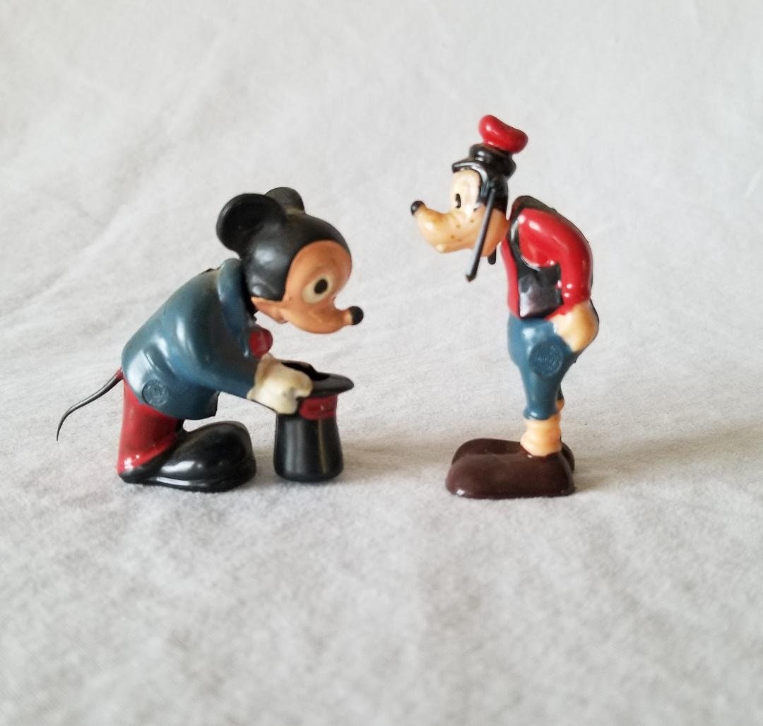 Vintage Disney Bobble Head Toys by Marx Etsy