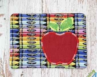 Teacher Mug Rug - Teacher Gift - Coaster