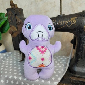 Platypus Plush Stuffed Animal Toy - Children&#39;s Toy - Baby Toy - platypus Toy - Handmade Gift