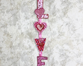 Valentines Love Sign for door or wall