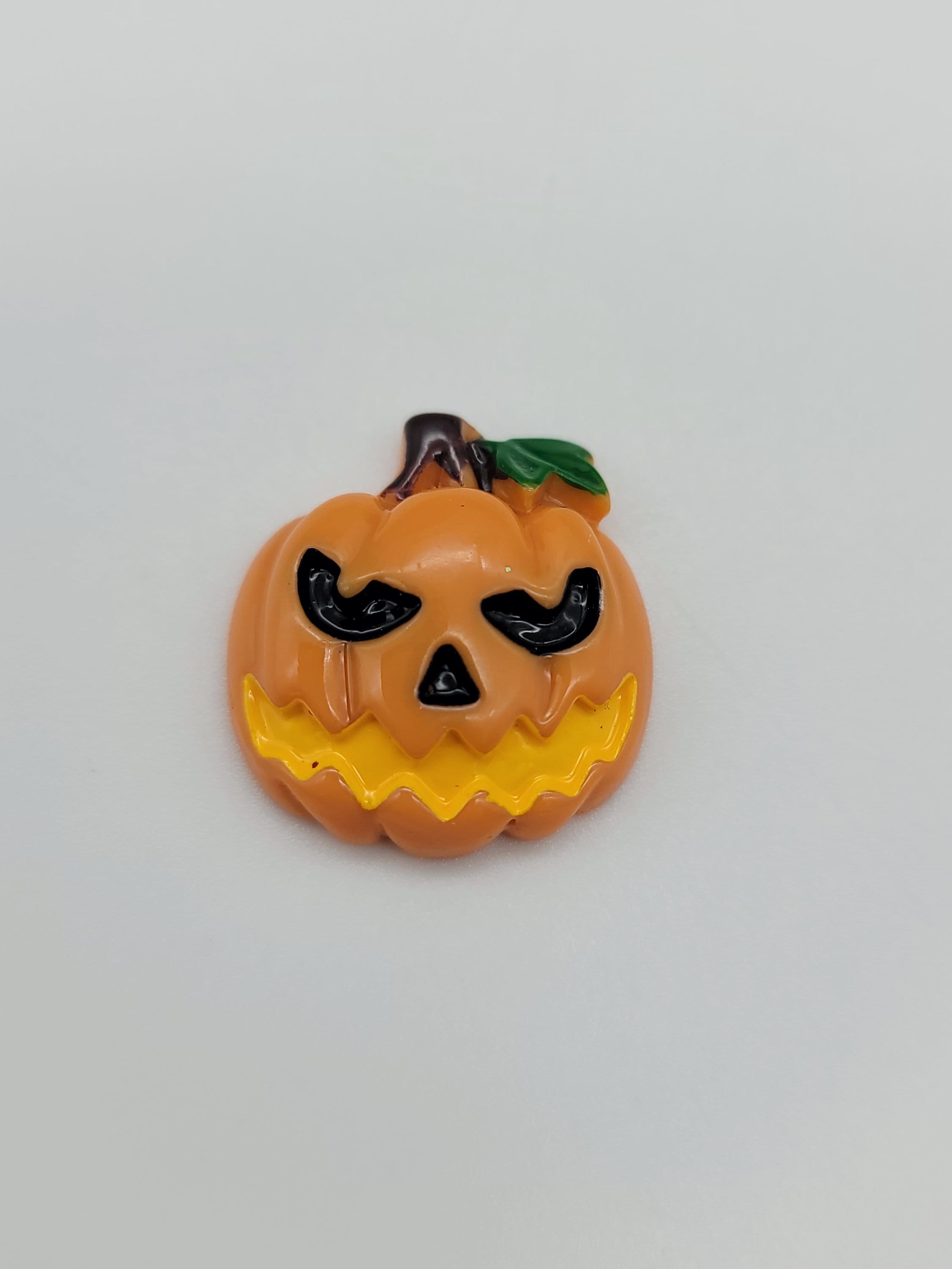 Halloween Pumpkin 3D Resin Charm - Halloween Charms 91027 - Etsy