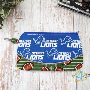 Detroit Lions Purse - Handbag - Clutch Purse