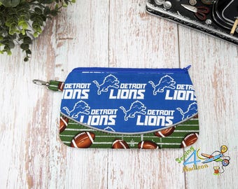 Detroit Lions Purse - Handbag - Clutch Purse