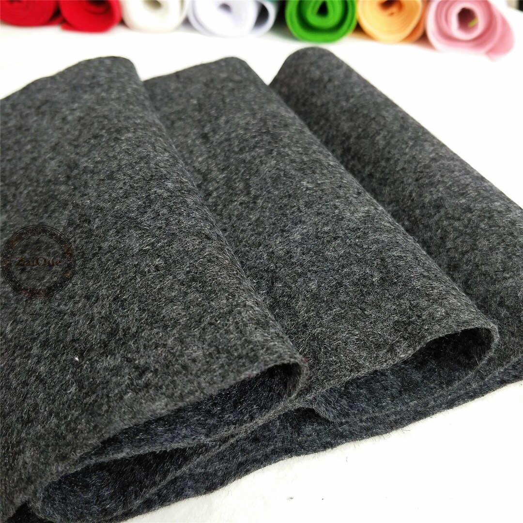 Heidegrau Weicher Filz 1,4mm Mini Rolle 8 x 36 VliesStoff Rolle Filz ...