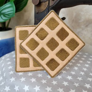 Felt Play Food - Waffles - Set of 2