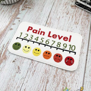Pretend Doctor or Nurse Pain Scale Form