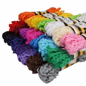 Rik Rak Ribbon 8mm Multicolor Terylene Ribbon Ric Rac Zig Zag Ribbon ...