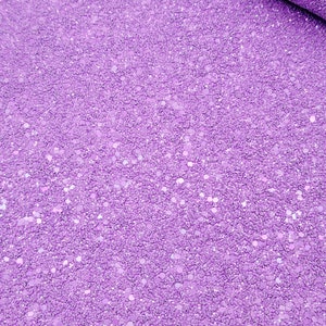 Lilac Purple Chunky Glitter Synthetic Faux Leather Sheets D4598
