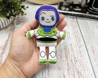 Spaceman Buzz Lightyear Astronaut Stuffie Handmade Stuffed Animal Toy Story Stuffy Toy Plushie
