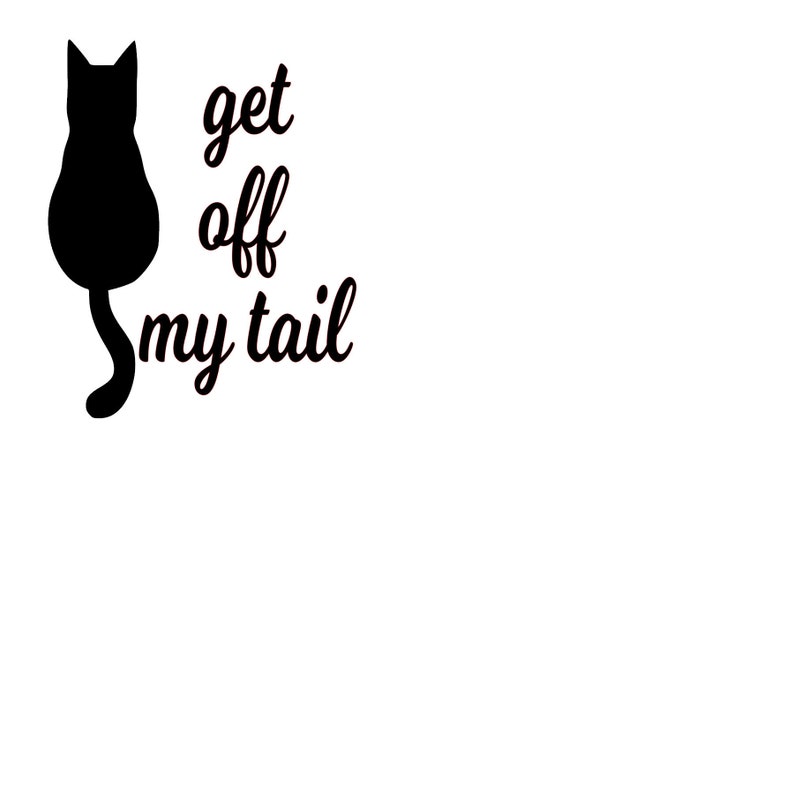 Cat Car Decal Download for Silhouette & Cricut svg/dxf/png Etsy