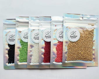 Kit de muestrario de cuentas Strawberry Fields Charlotte Cut / Cuentas de semilla 11/0 / Paleta de 6 colores seleccionada / Kit de bordado con cuentas / Materiales para la fabricación de joyas
