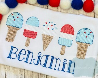 Boys Red White Blue Popsicle shirt, 4th of July t-shirt, July Fourth Toddler, USA Patriotic t-shirt, Independence Day t-shirt, Memorial Day