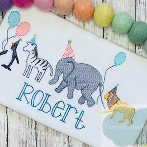 Boys Zoo Animal Birthday Shirt, Two Wild Birthday, Toddler Zoo Birthday Outfit, Party Animal Birthday, Wild Safari Bday Shirt, 1st Birthday