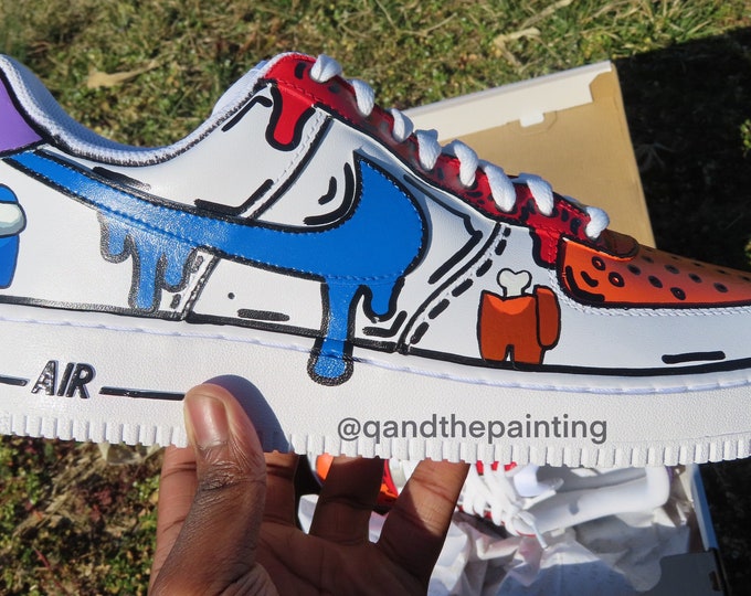 custom air force 1 among us