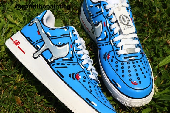 Off white custom air force 1 discount