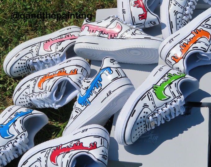 crip nike air force 1
