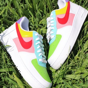 Nike Air Force 1 Custom “Multi-Color” (Any Size/ Made To Order)