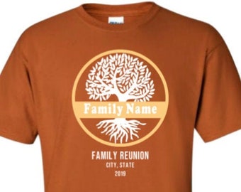 Camicie di famiglia del bambino, Reunion camicie, riunione di famiglia, famiglia Reunion camicia, Reunion T-Shirt, camicie per la riunione di famiglia-2 colore design