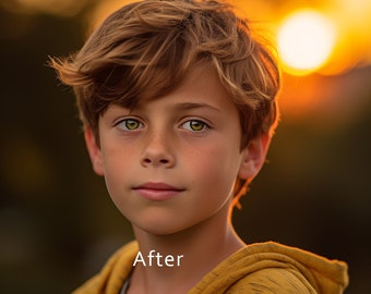 PHOTOSHOP ACTION EYES Brighten, deepen, sharpen and Adjust the Color Easy Actions for Photoshop. Eye Enhancement Photoshop Action Collection