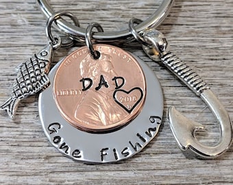 Loss Of Father, Fishing Memorial Gift, Father Memorial Gift, Funeral Gift, In Memory of Dad, Remembrance of Father, Fathers Day Gift