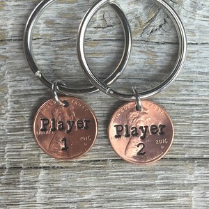 Player One, Player Two, Gamer Key chains, Key chains For Gamer, Boyfriend Gift, Girlfriend Gift, Gifts For Him, Gifts For Her, Geek Gifts