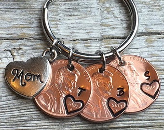 Gift For Mom, Mothers Day Gift, Custom Christmas Gift for Mom, Mom Birthday Gift, Mom Gift, Customized Mom Keychain, Valentine Gift For Her