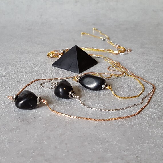 Shungite emf protection necklace deals