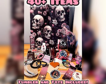 Boîte aveugle Bundles livres mystères – Gobelet, fourre-tout et plus de 40 articles Smut Fantasy Dark Romance Romantasy