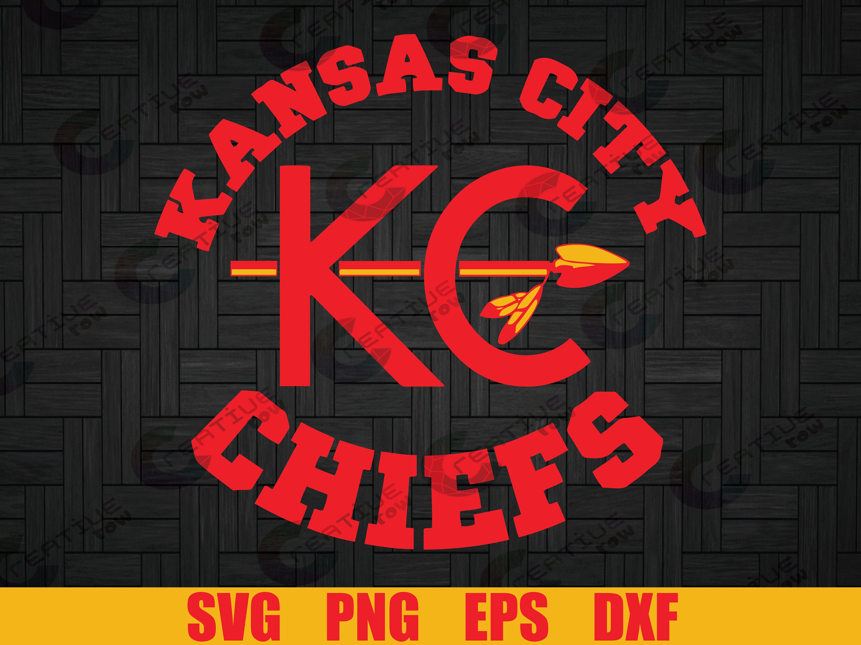 Chiefs Symbol Stencil mylar-stencil-kansas-city-chiefs-logo-airbrush-paint-etsy