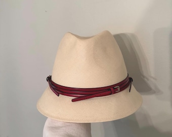 Vintage Phillip Treacy Leopard Print Hat with Bow - Etsy 日本