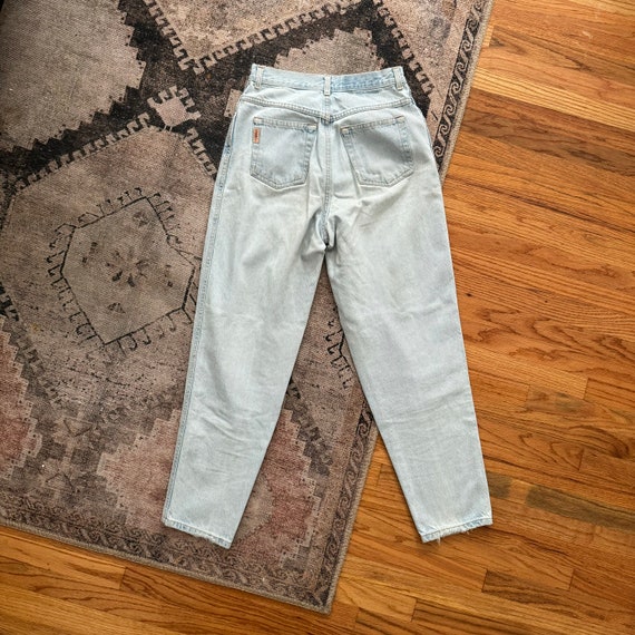 1990s Womens Light Wash Mom Jeans, Size 30" - image 2