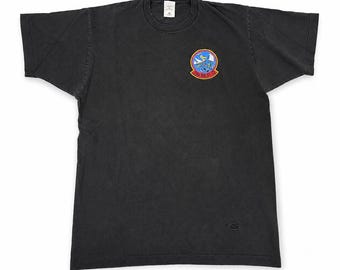 Vintage 1996 USAF 64th Airlift Squadron Cookout T-shirt, Size XL