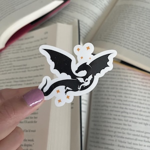 FOURTH WING Sticker, Andarna, Tairn, Bookish Sticker, Dragon fantasy sticker, riders quadrant