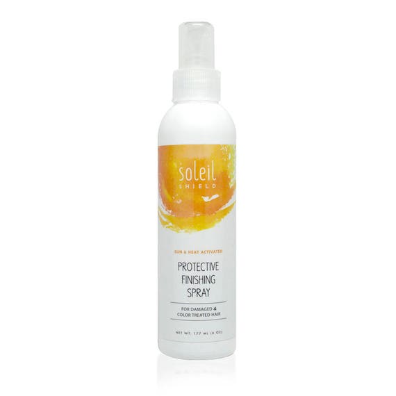 Organic Hair Sunscreen Finishing Hair Spray Hair Etsy