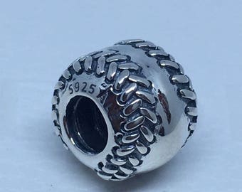 Aut ntico Pandora Chicago CUBS Baseball Charm Retired Pandora