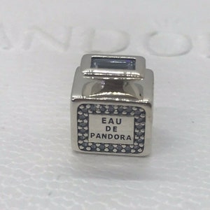 Pandora, New Bracelet Charms, Signature Scent Eau de Pandora , Sterling Silver, Beads , S925, Fully Stamped