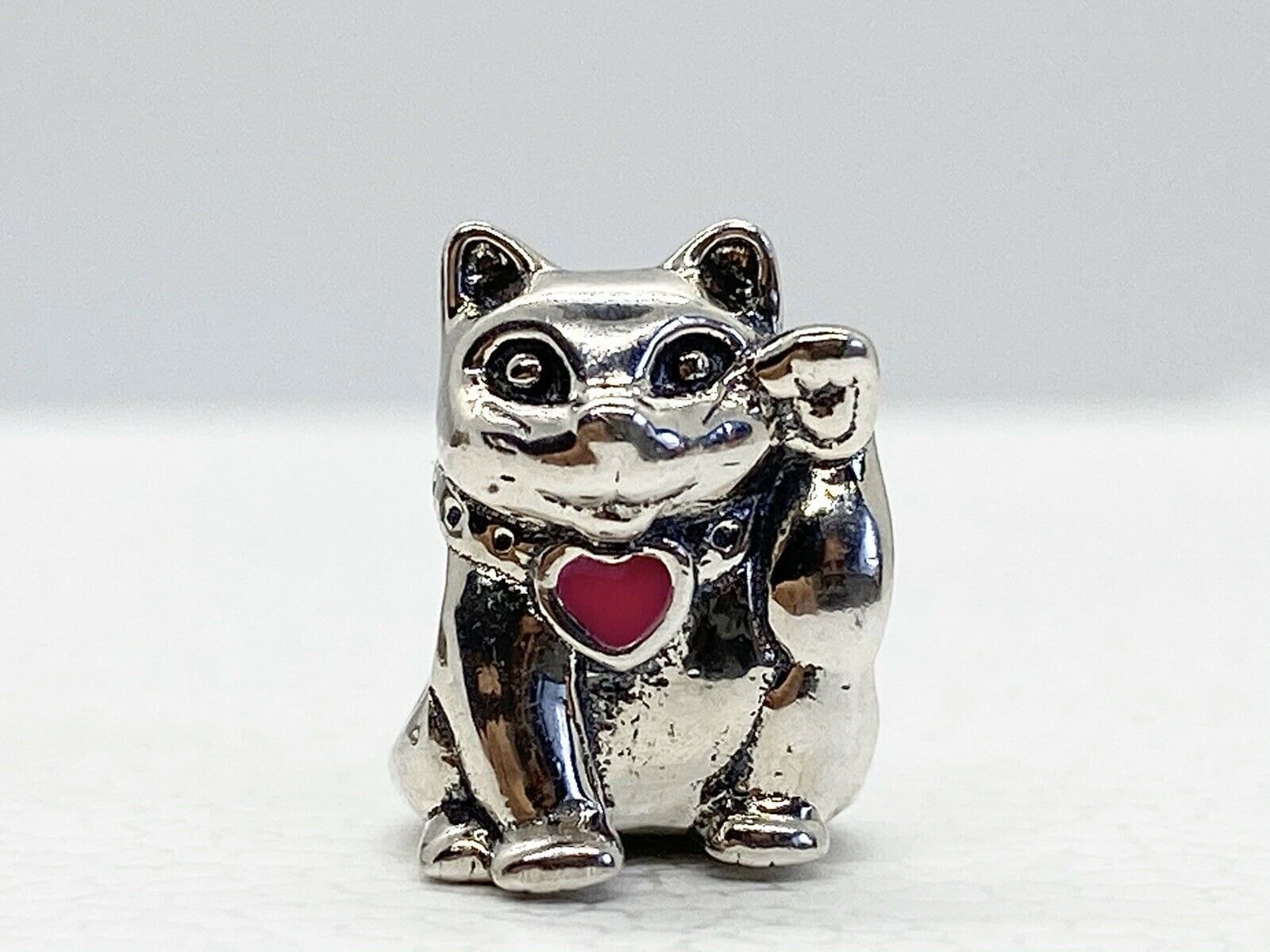 Pandora New Bracelet Charms Lucky Cat Bead Charm Sterling Silver S925 Fully Stamped Etsy Canada