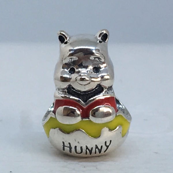 Pandora, New Bracelet Charms,  Winnie the Pooh Honey Pot , Sterling Silver, S925, Fully Stamped