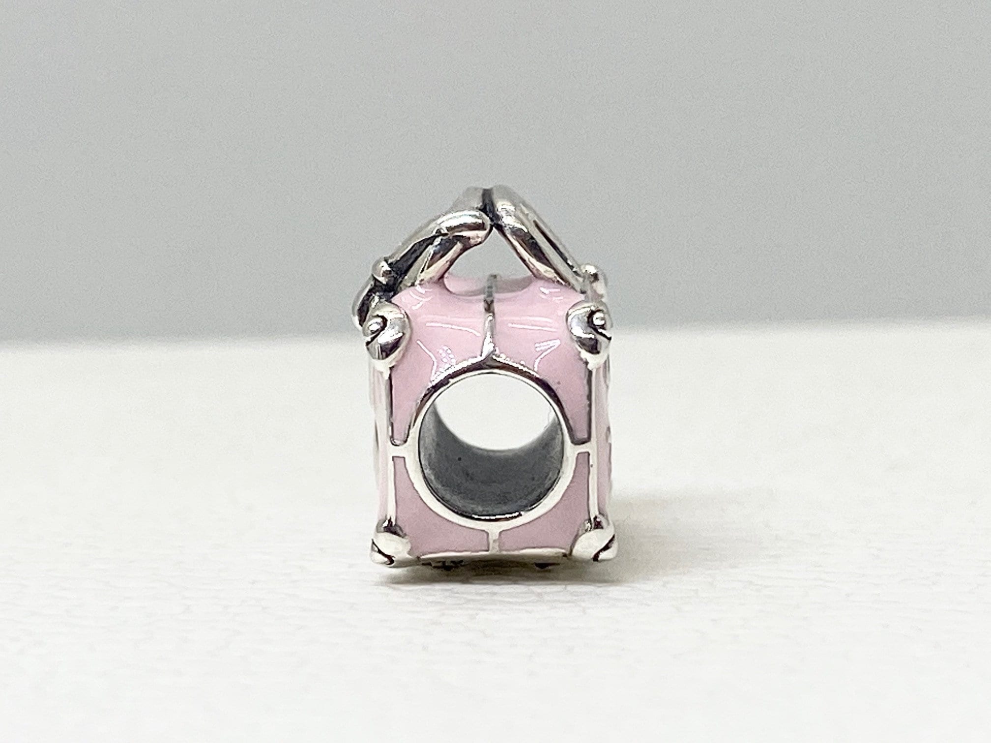 Amazon.com: PANDORA Pink Travel Bag Charm - Compatible with