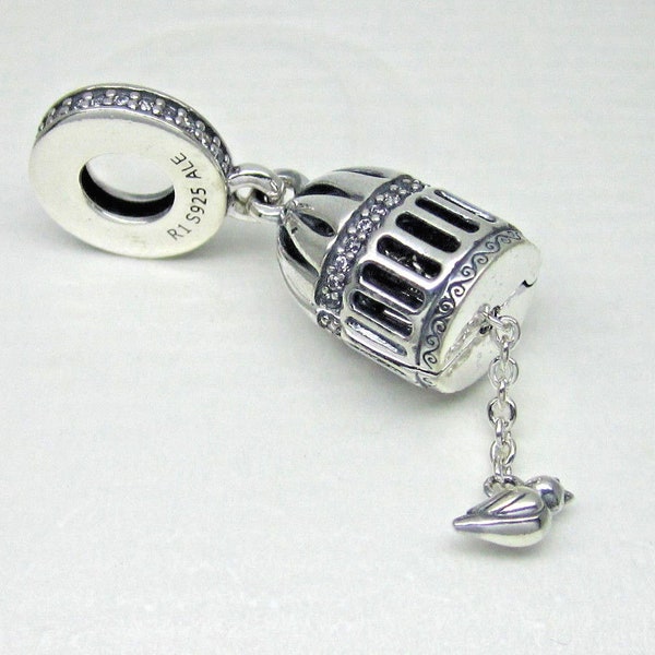 Pandora, New Bracelet Charms, Free As A Bird Dangle Bead , Sterling Silver, S925, Fully Stamped