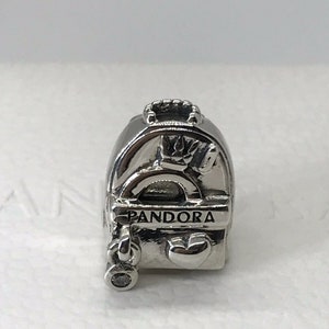 Pandora, New Bracelet Charms, Adventure Bag Backpack , S925, Fully Stamped