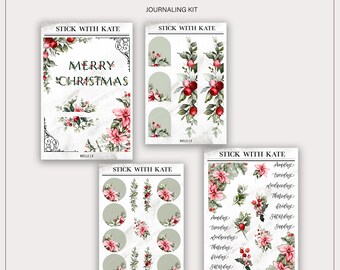 Noëlle Journaling Kit | Planner Stickers